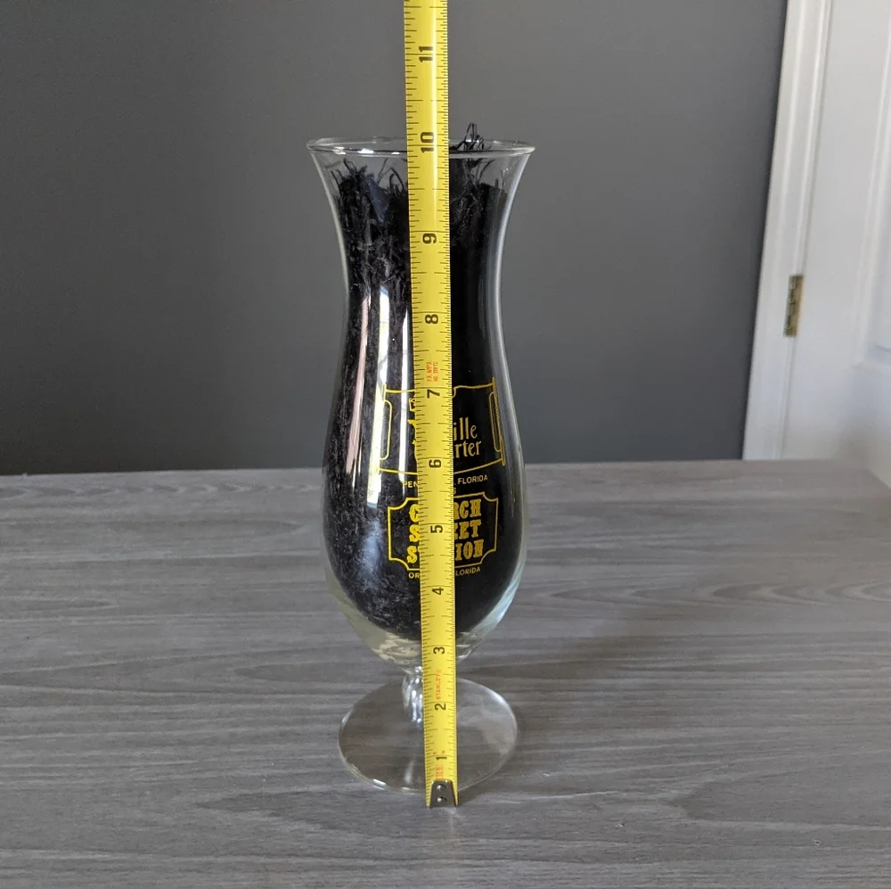 Vintage Rosie O'Grady's Good Time Emporium Hurricane Glass